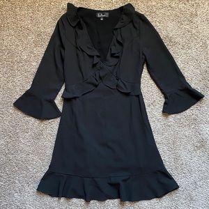 ❗️Sale❗️ Lulus Ruffled Mini Dress